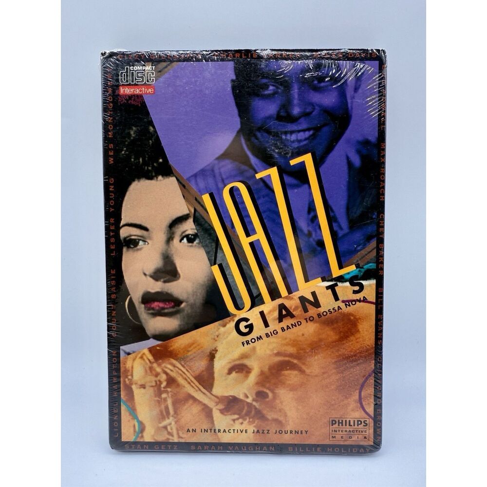 Philips CDi / CD-i Retro‎ Educational - Jazz Giants From Big Band To Bossa Nova